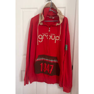 The LRG Denim Group Sweatshirt, 2 XL, Pre-owned.